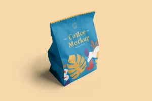 Classic Desain Mockup Coffee Pack