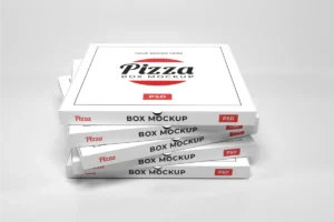 Desain Mockup Box Pizza Classic